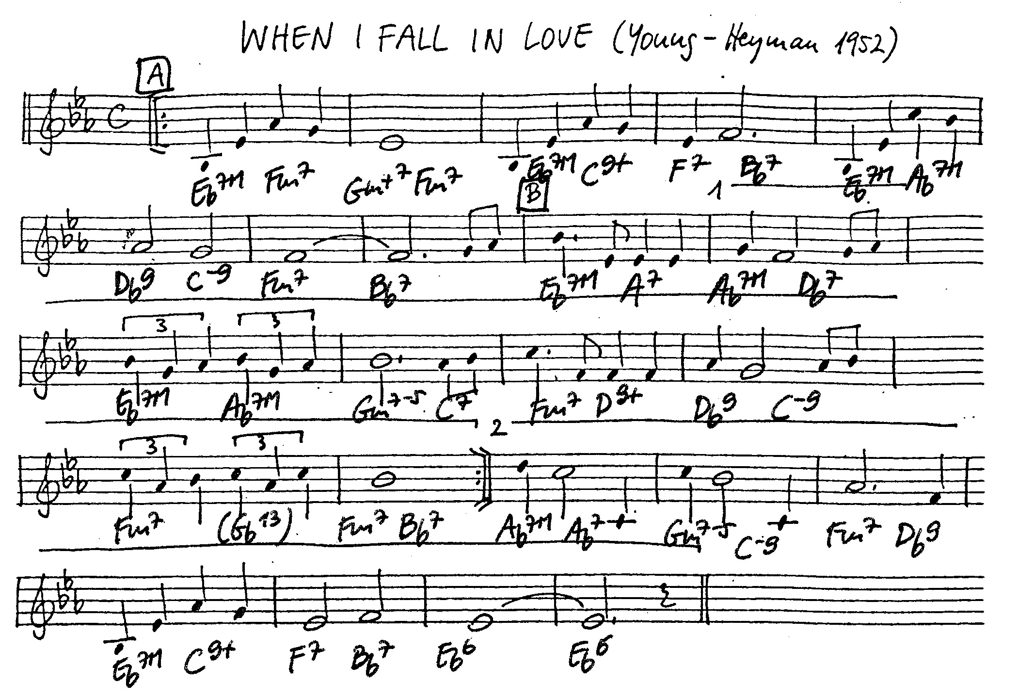 when i fall in love leadsheet – book us for your next 20s or gatsby event